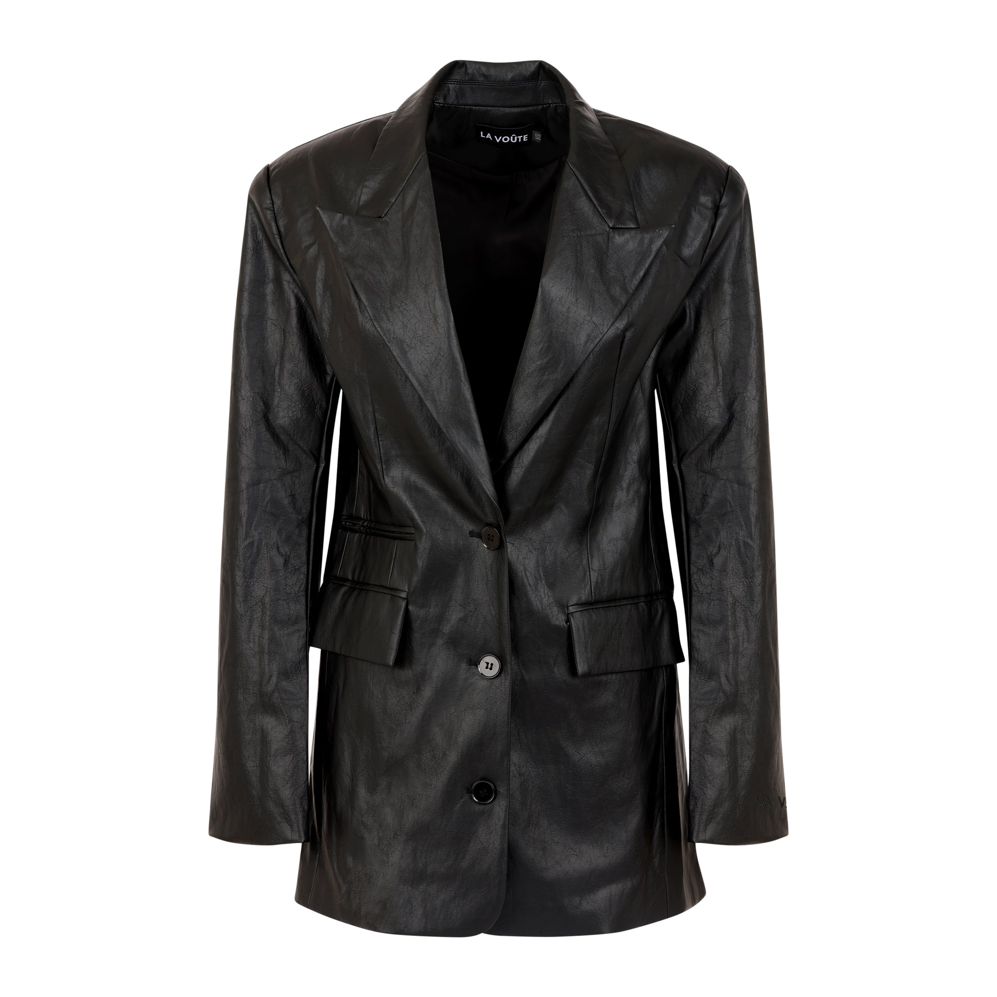 LEATHER MONSIEUR BLAZER