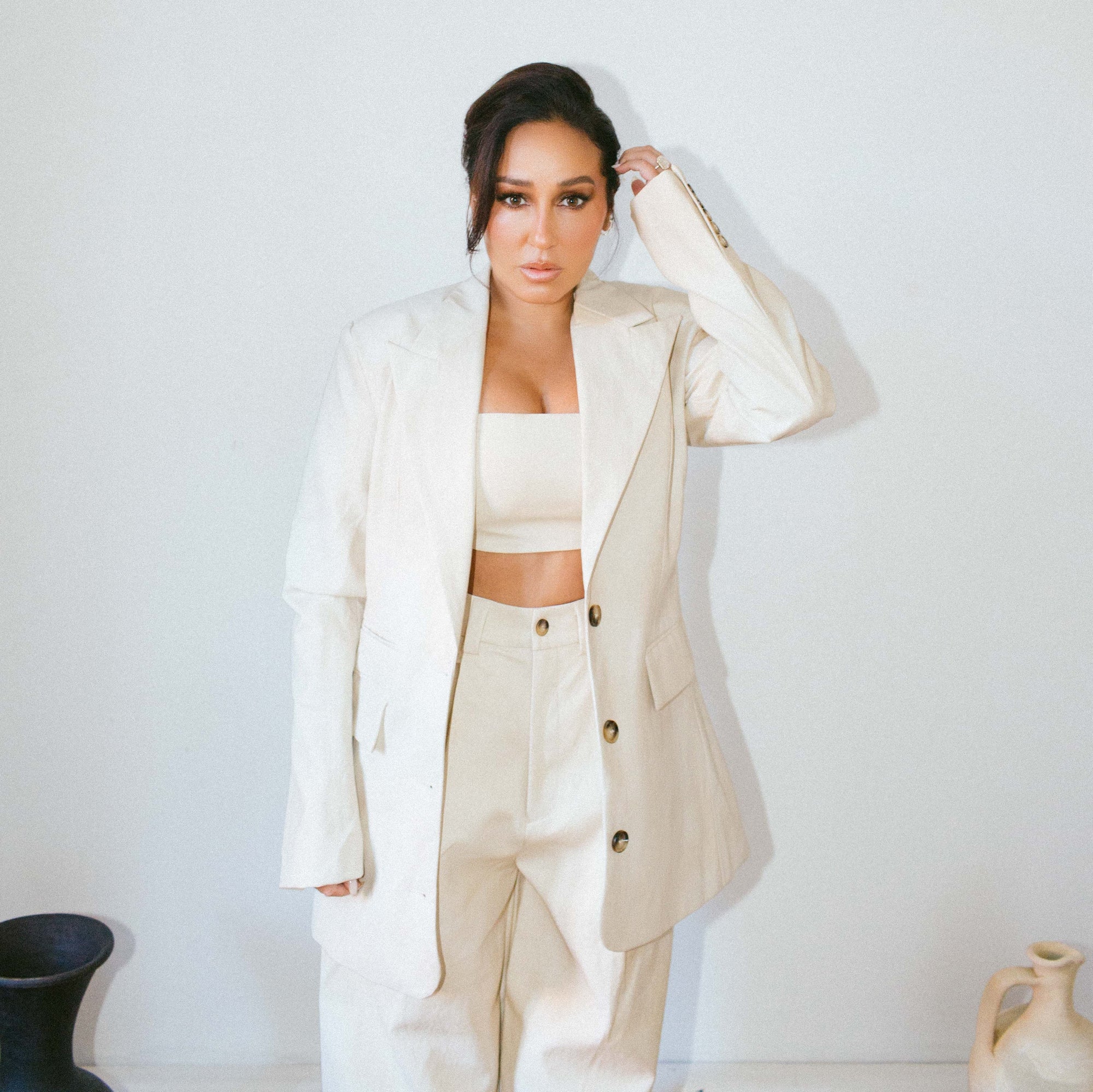 LEATHER MONSIEUR BLAZER