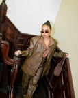 LEATHER LE SPORT BLAZER
