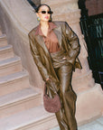 LEATHER LE SPORT BLAZER