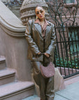 LEATHER LE SPORT BLAZER