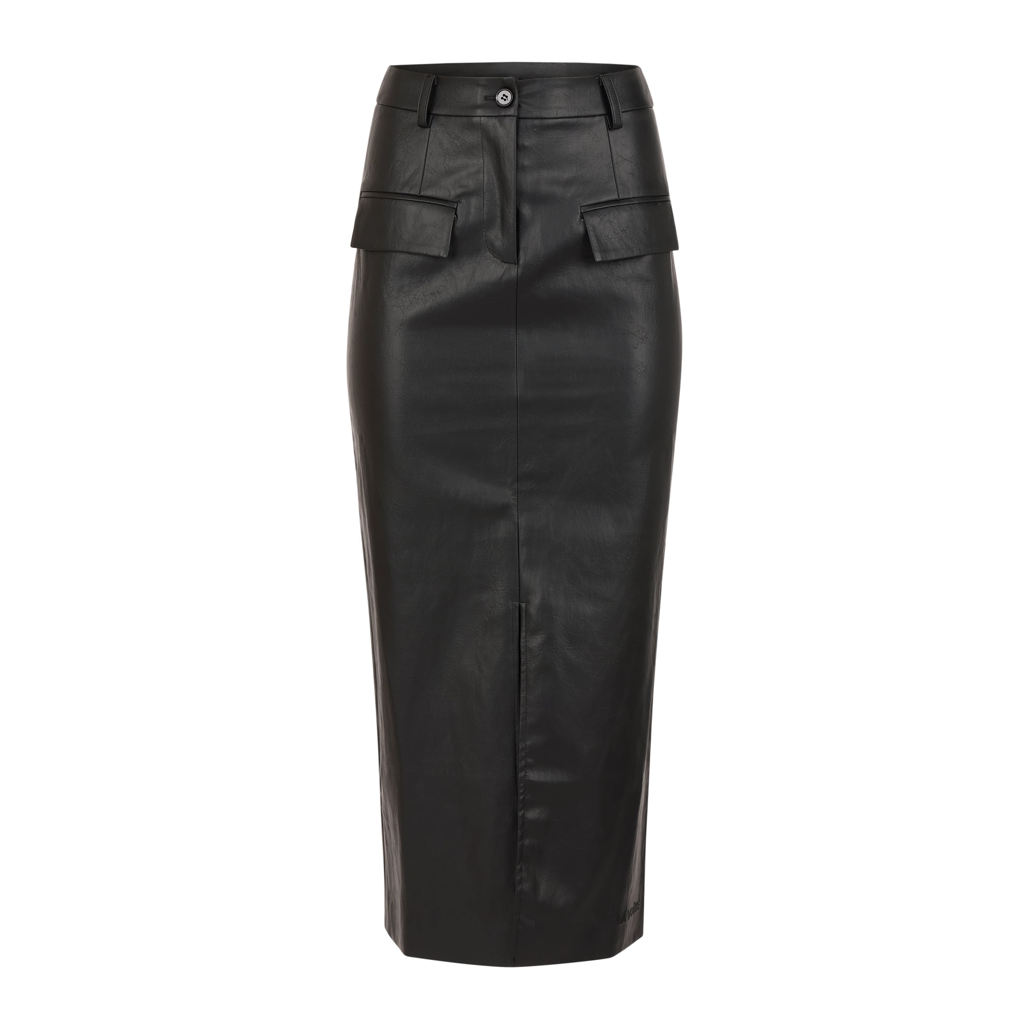 LEATHER MADAME MAXI SKIRT