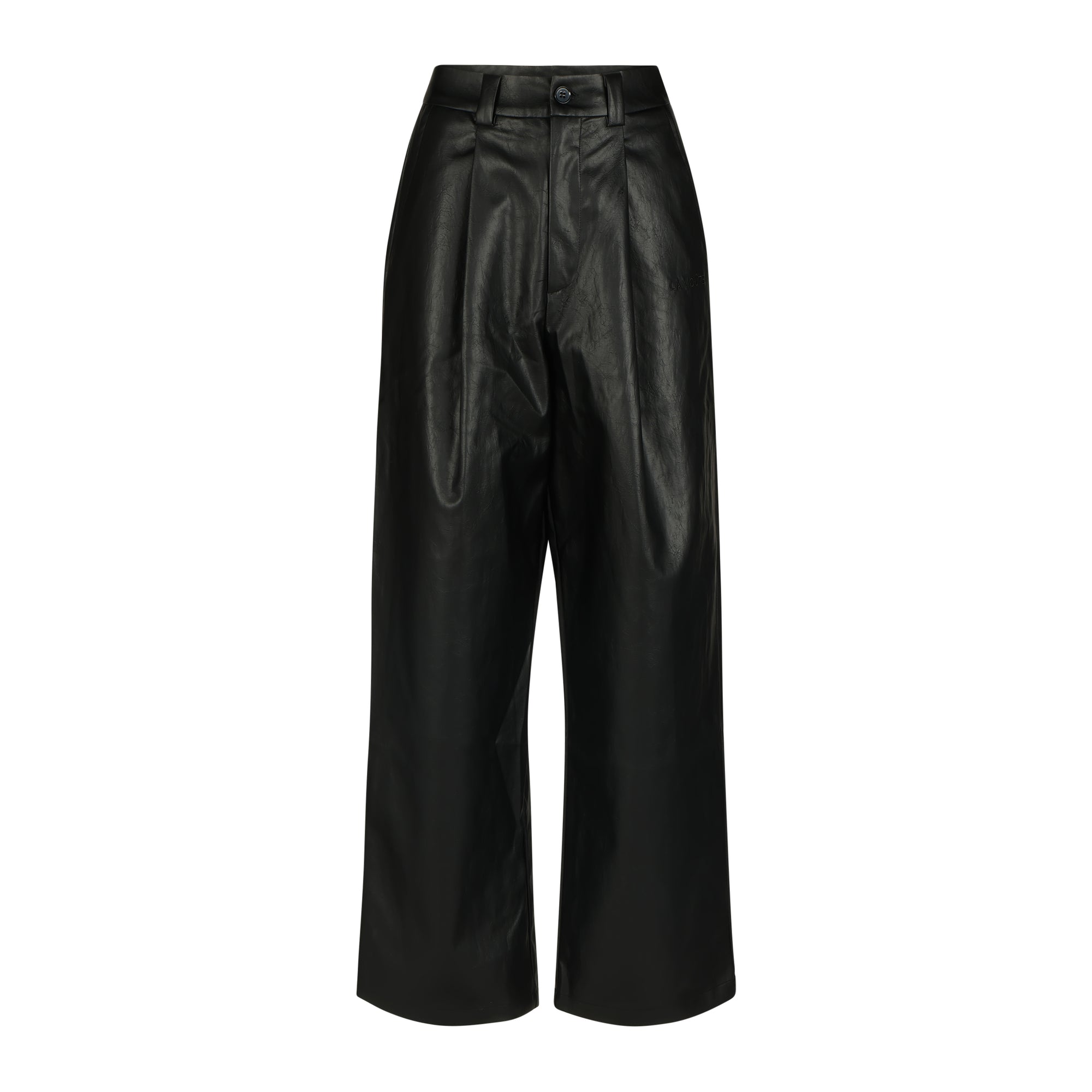 LEATHER MONSIEUR TROUSERS