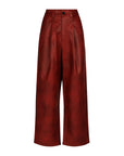 LEATHER MONSIEUR TROUSERS