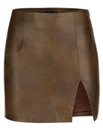LEATHER MADEMOISELLE SKIRT