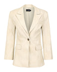 LEATHER MADAME BLAZER