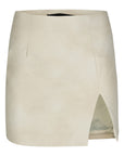 LEATHER MADEMOISELLE SKIRT