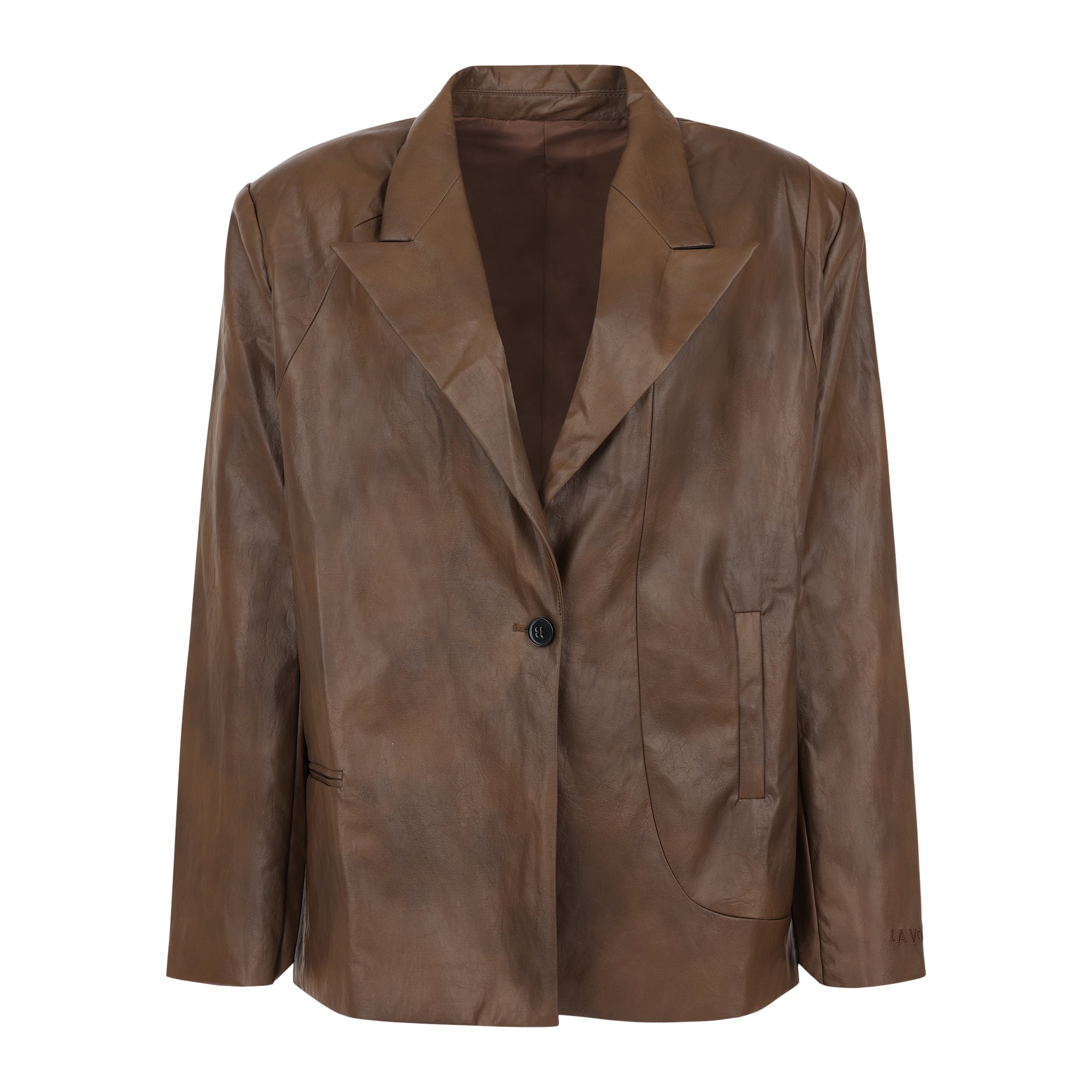 LEATHER LE SPORT BLAZER