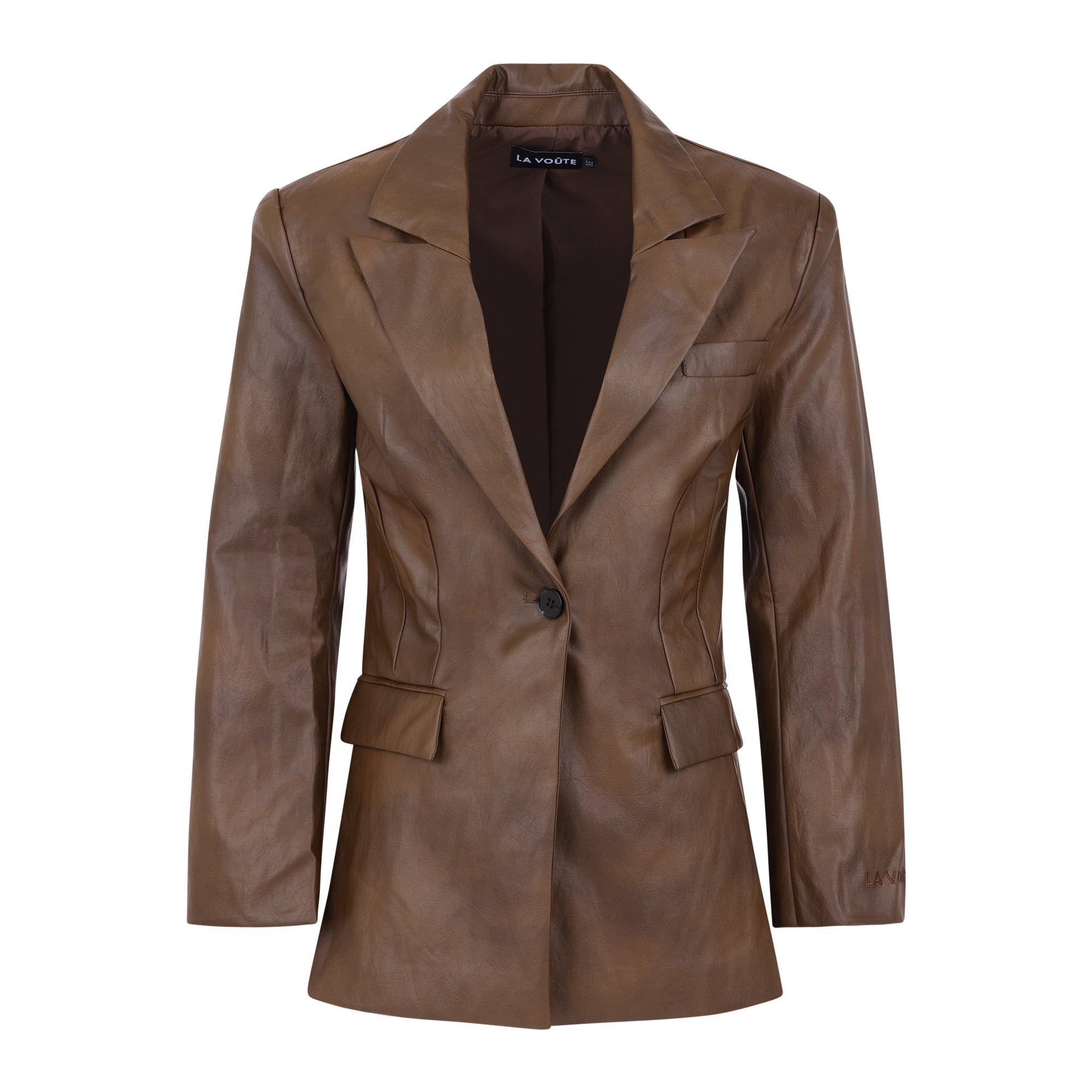 LEATHER MADAME BLAZER