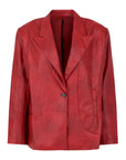 LEATHER LE SPORT BLAZER