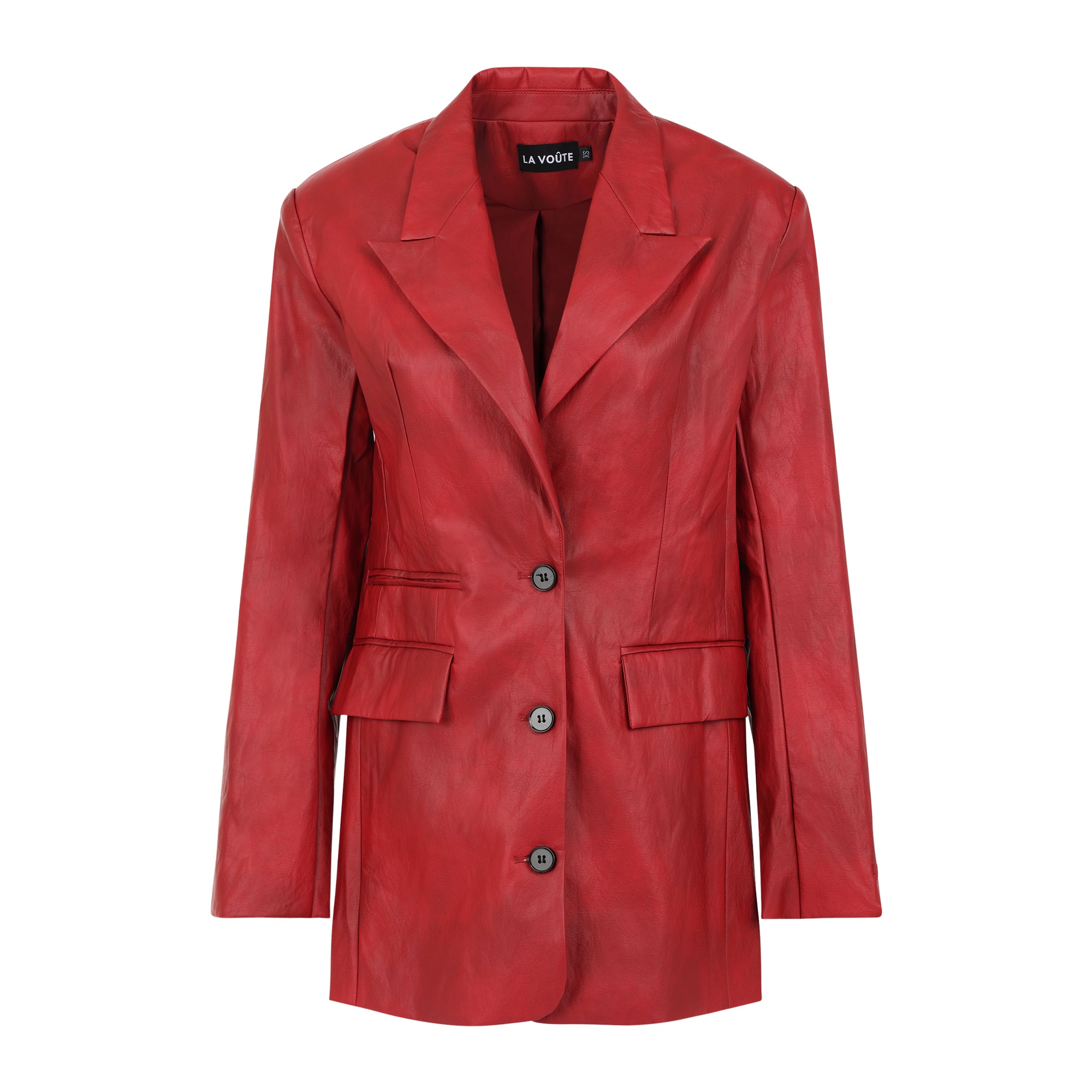 LEATHER MONSIEUR BLAZER