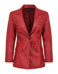 LEATHER MADAME BLAZER