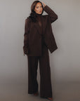 LE SPORT TROUSERS - BRUNETTE