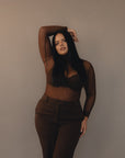 MADEMOISELLE SHEER BODYSUIT