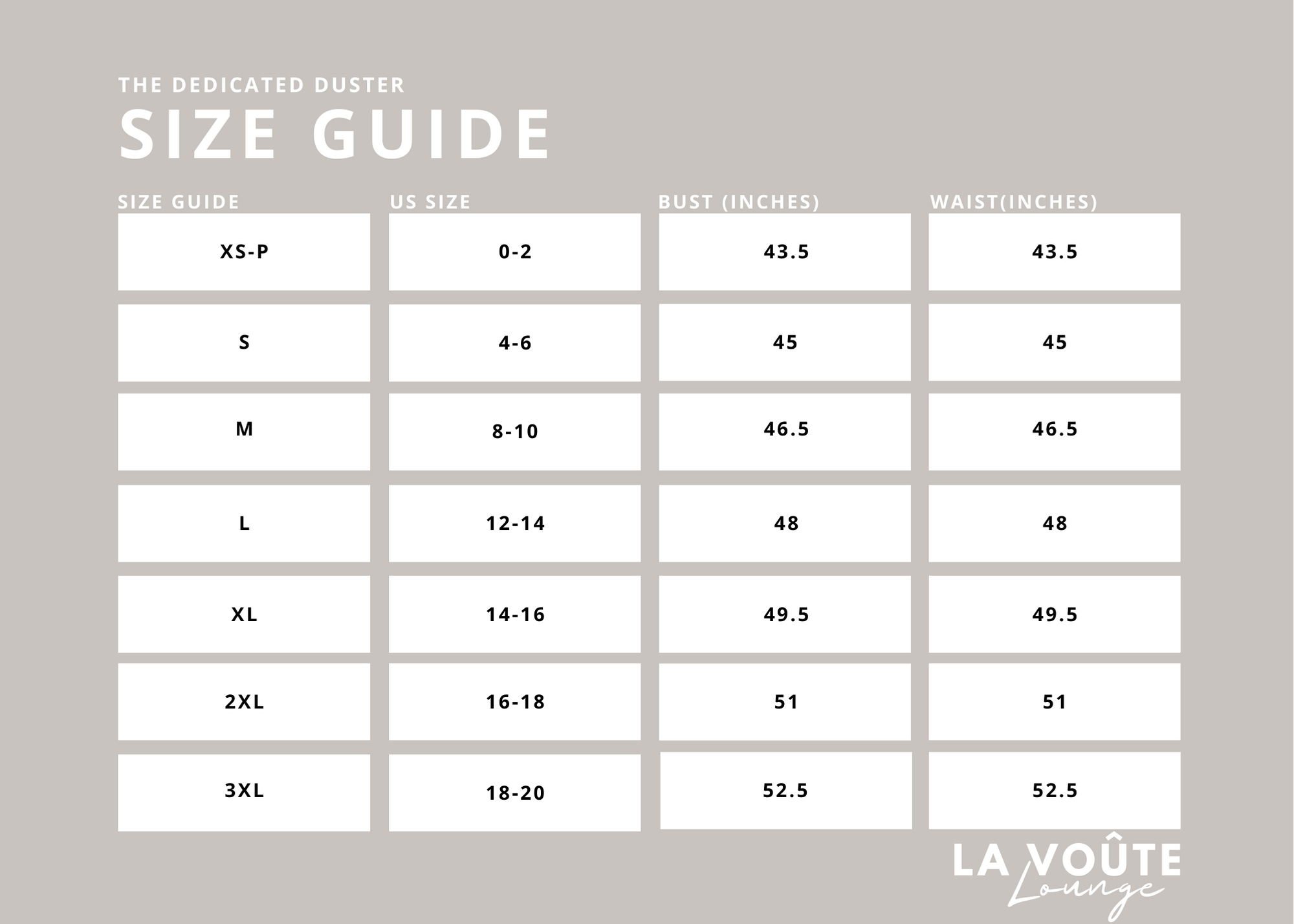 THE DEDICATED DUSTER (Final Sale)