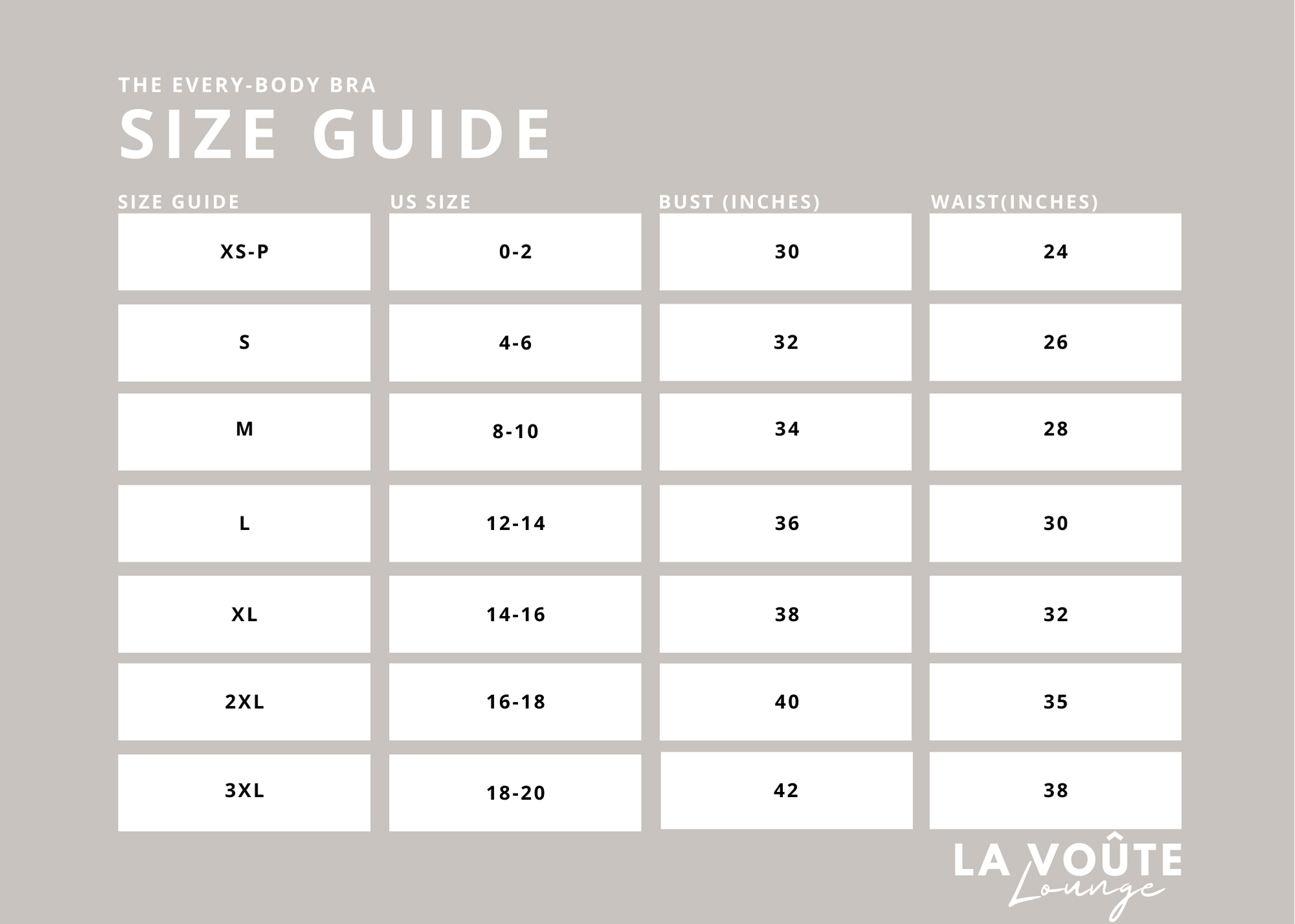 THE EVERY-BODY BRA TOP  (Final Sale)