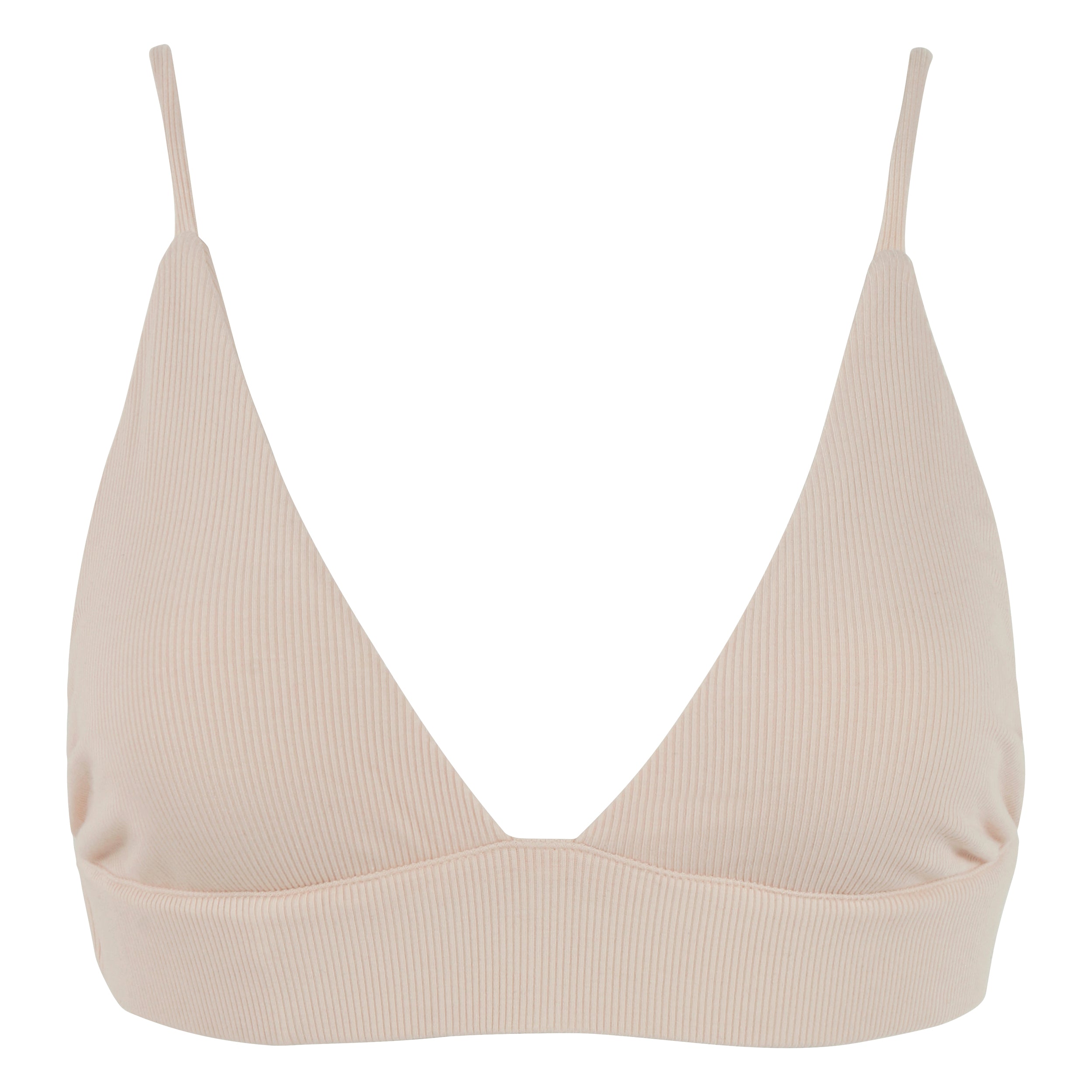 Out From Under Bisou Ribbed Triangle Bralette