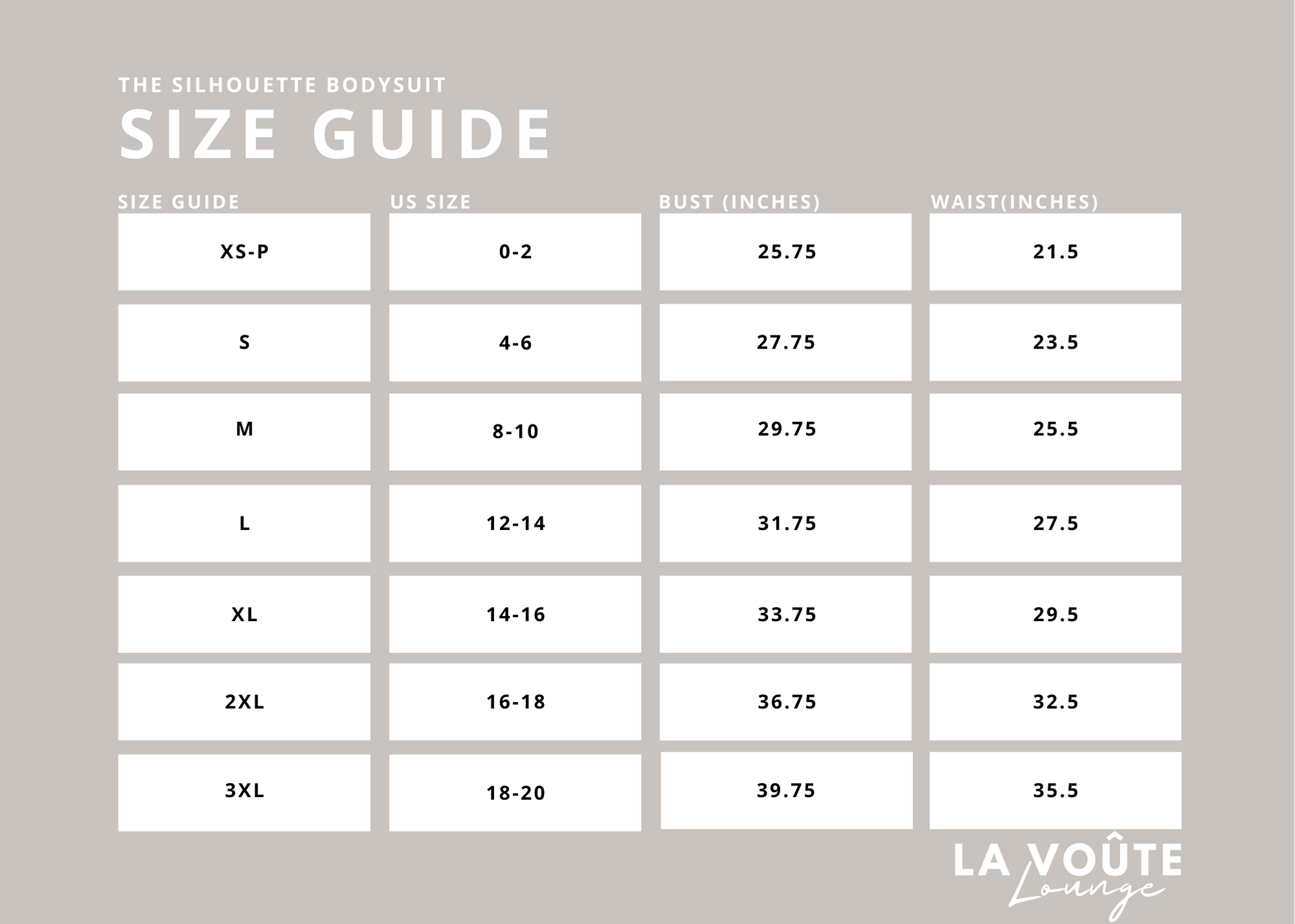 THE SILHOUETTE BODYSUIT  (Final Sale)