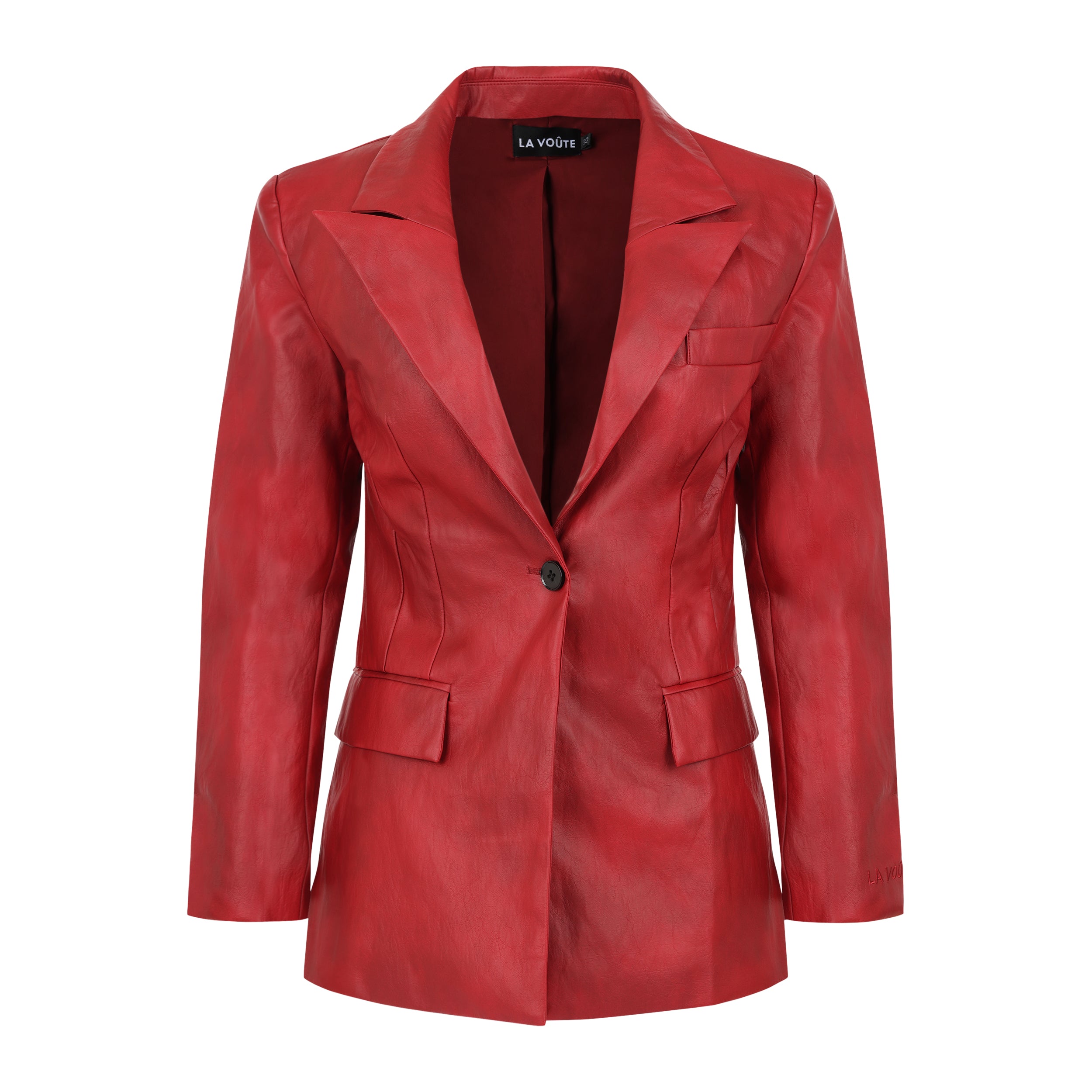 LEATHER MADAME BLAZER – LA VOÛTE by Adrienne Houghton