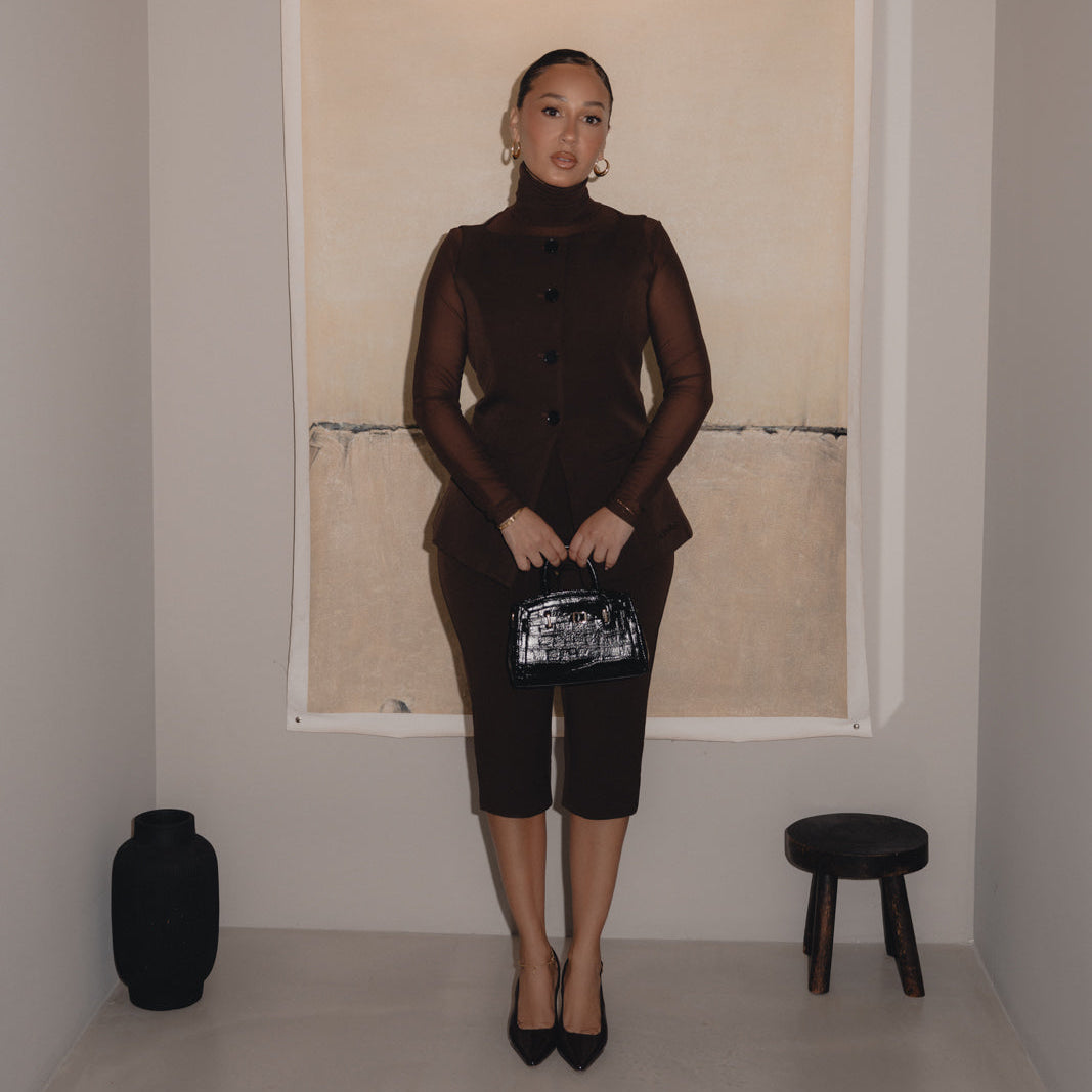 MADEMOISELLE SKIRT - BRUNETTE