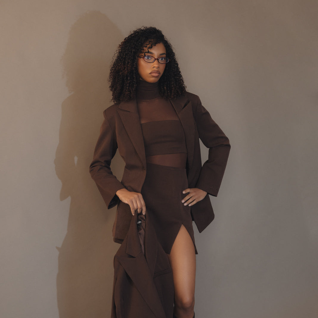 MADEMOISELLE SKIRT - BRUNETTE