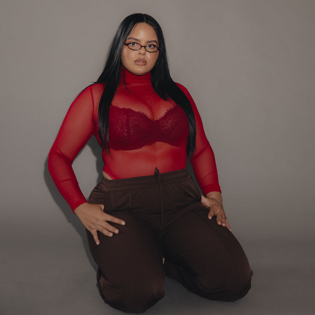 MADEMOISELLE SHEER BODYSUIT