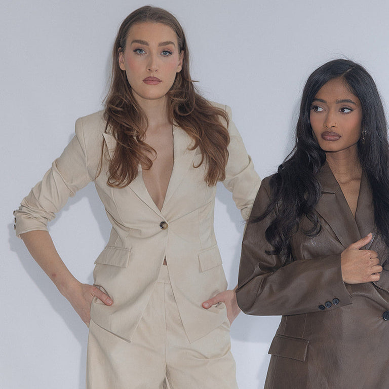 LEATHER MADAME BLAZER – LA VOÛTE